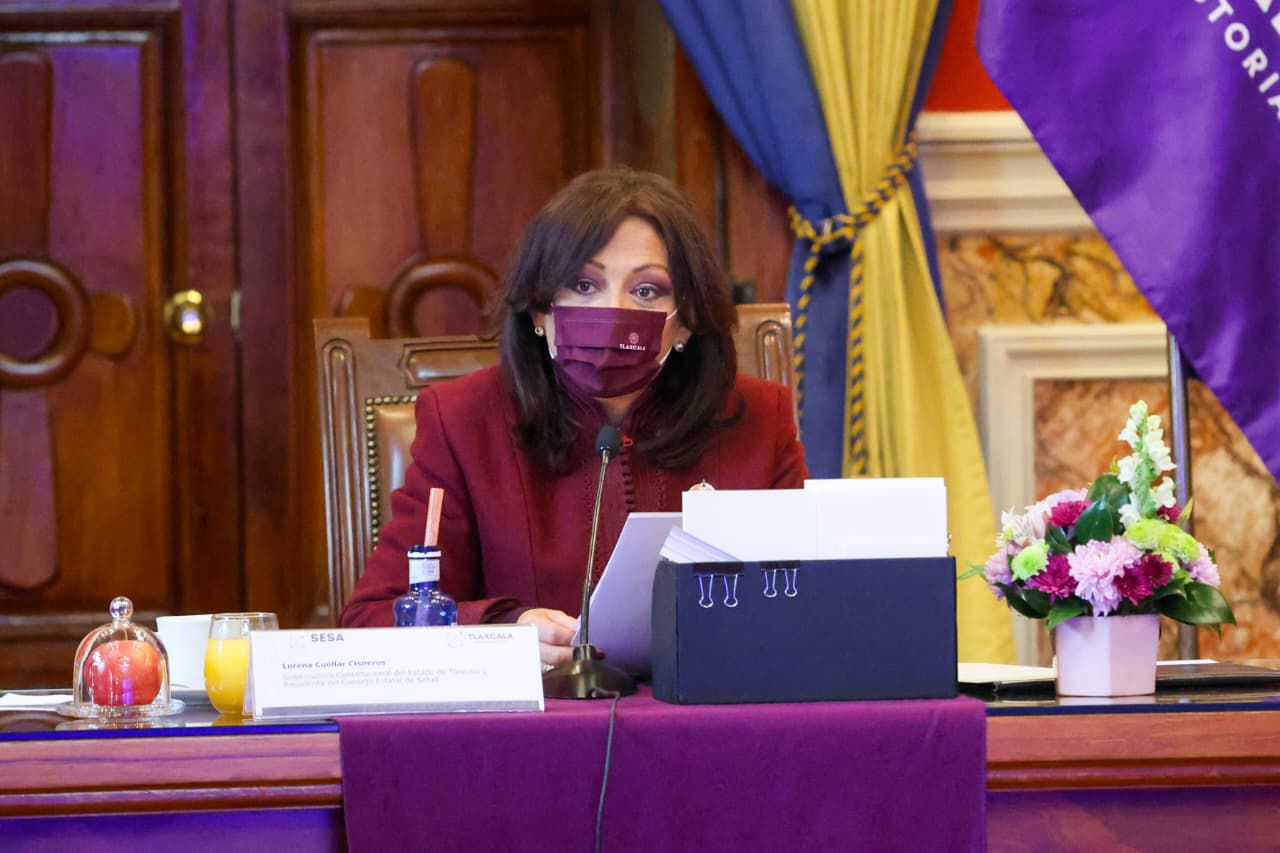 Gobernadora llama a reforzar vacunación para mantener a Tlaxcala como referente nacional en salud